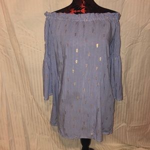 Solitaire swim cover up